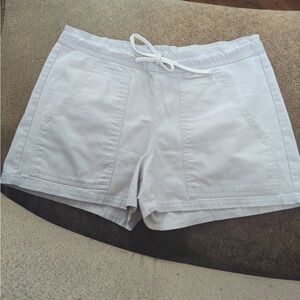 Levi's White Shorts